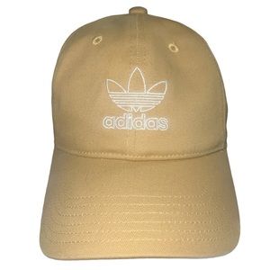 NWOT ADIDAS Originals Relaxed Outline Khaki Womens Strapback Hat